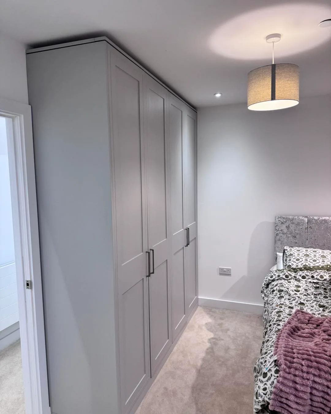 Premium fitted wardrobe completion in Cardiff
